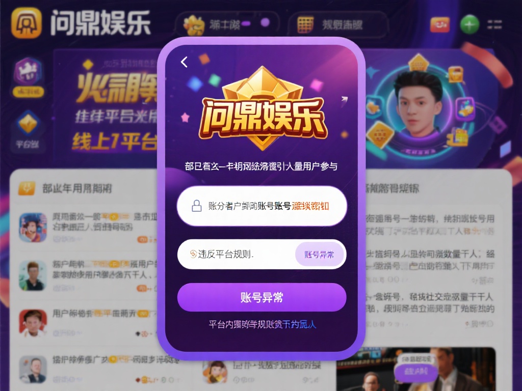 问鼎娱乐封号事件:用户账号安全引发热议与关注 (问鼎娱乐封号事件:用户账号安全问题引发广泛热议与持续关注) 问鼎娱乐作为一款广受欢迎的线上娱乐平台,吸引了大量