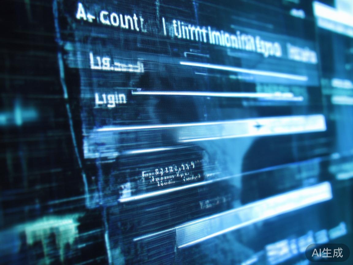 账户信息填写错误
输入的账号或密码错误是常见的登